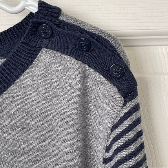 Nautica Crew Neck XXL Navy & Blue Sweater - Picture 5 of 12